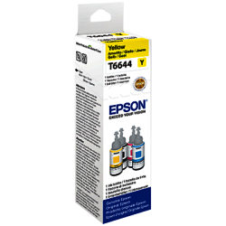 Epson Ecotank C13-T664 Colour Ink Bottles Yellow